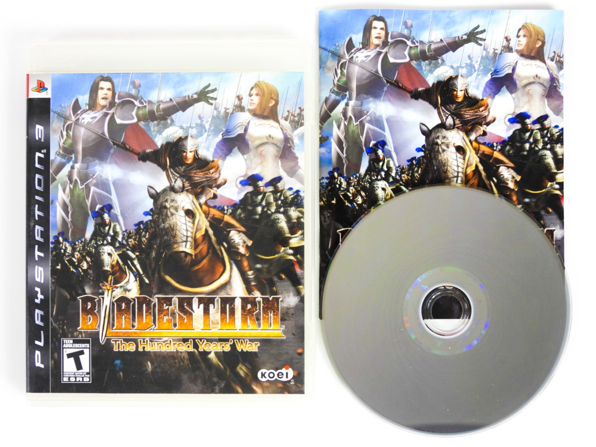 Jeu Bladestorm - La Guerre De Cent Ans Pour PlayStation 3 - Complet En Très Bon état