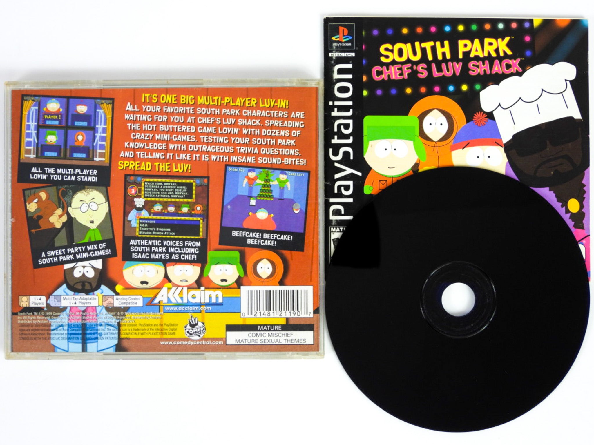 South Park Chef's Luv Shack sur PSone