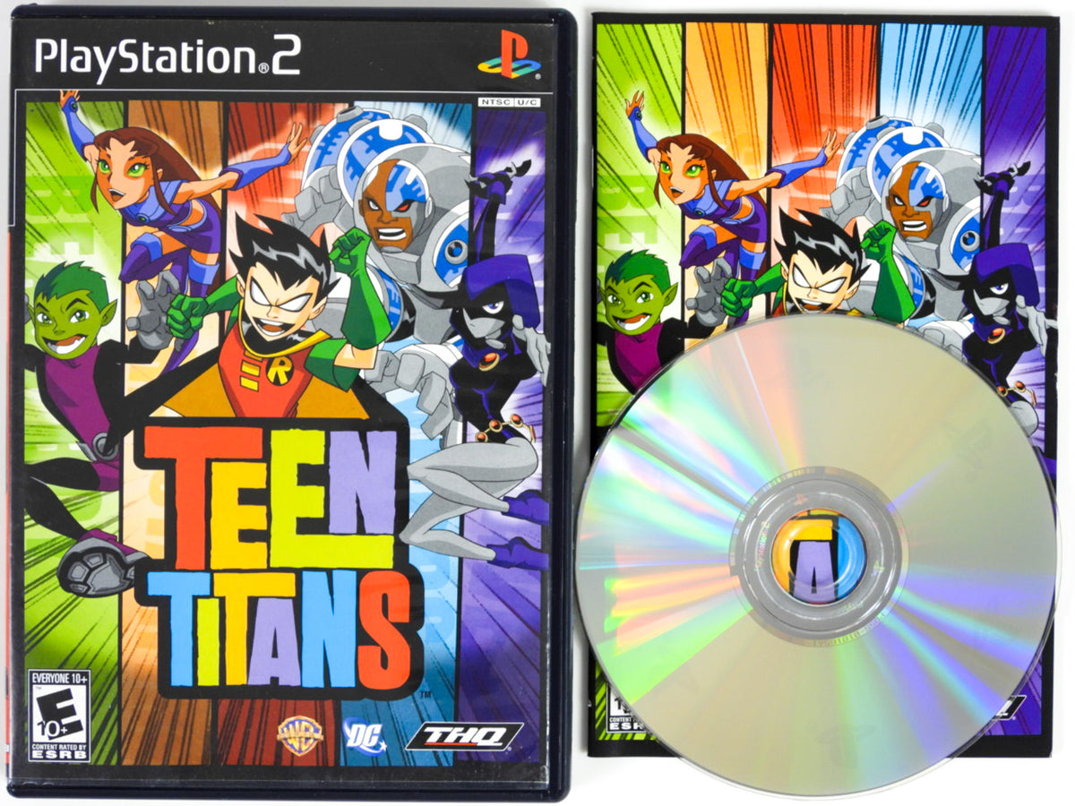 Jogo Teen Titans Playstation 2