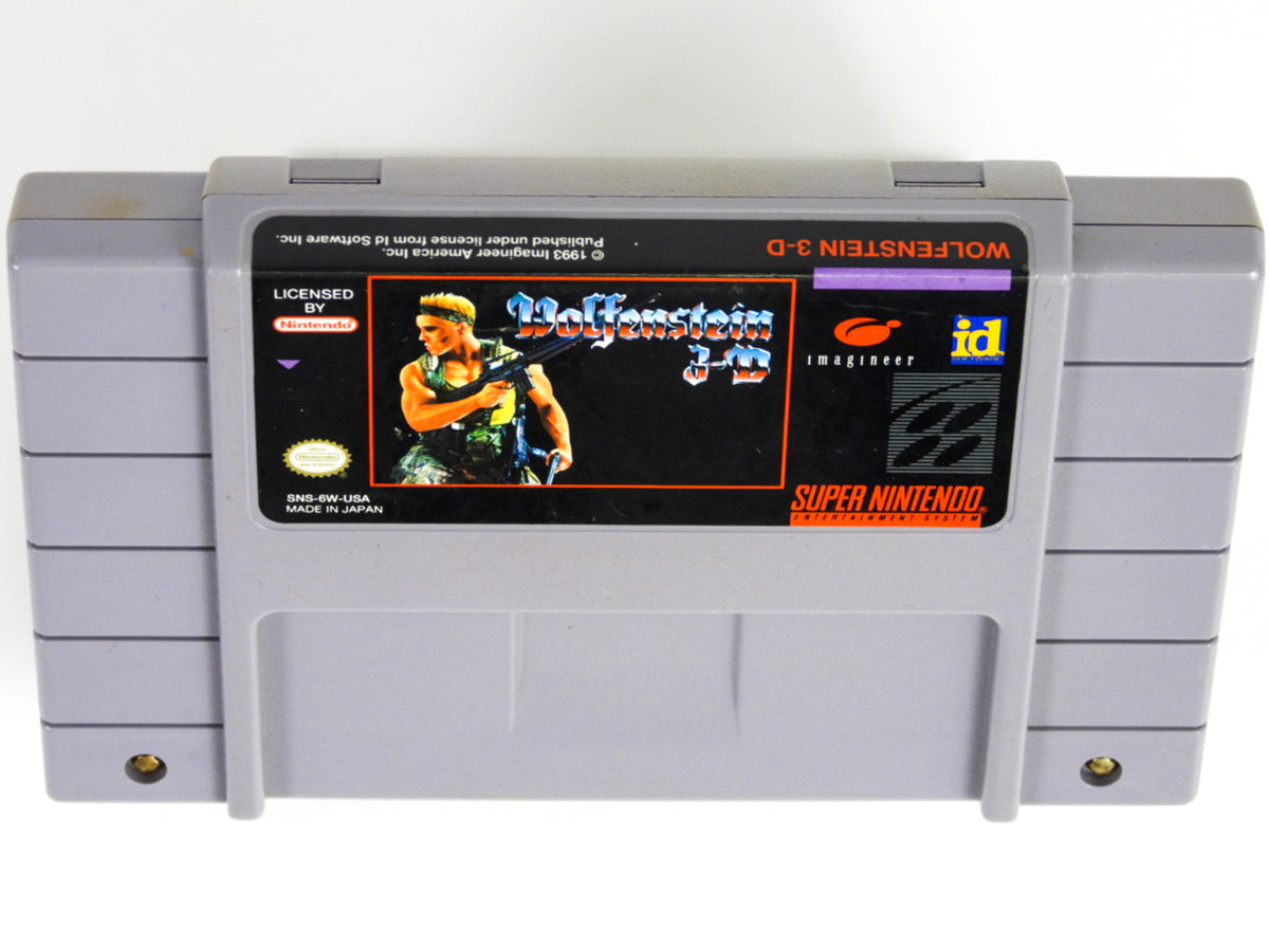Wolfenstein 3D (Super Nintendo SNES) – Retro MTL