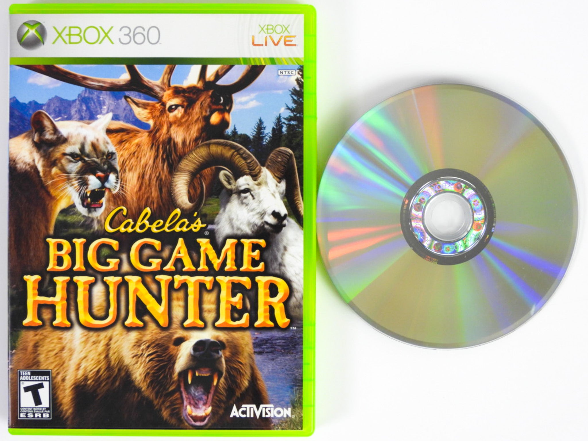 Cabela's Big Game Hunter Sur Xbox 360 - Jeu Complet En Bon état