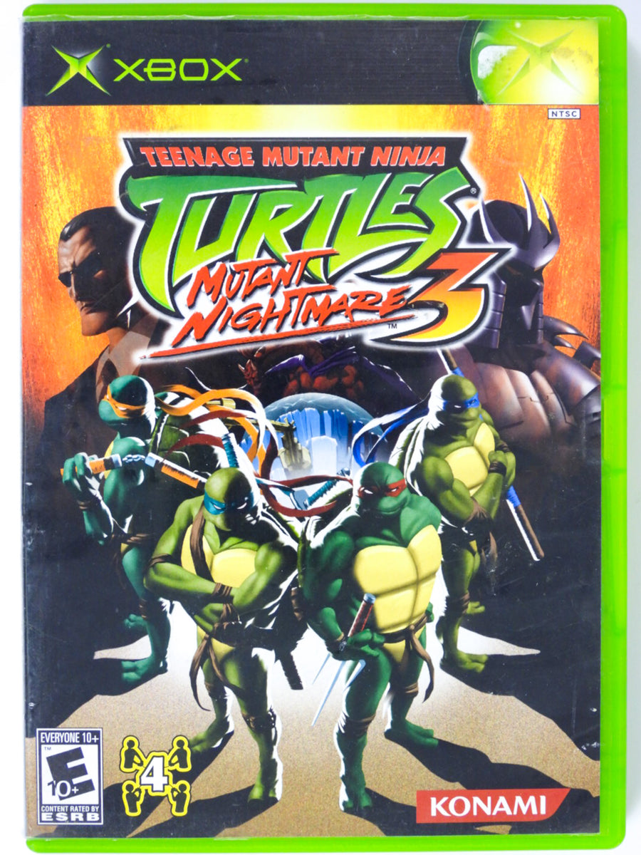 Teenage Mutant Ninja Turtles 3 Mutant Nightmare (Xbox) – RetroMTL