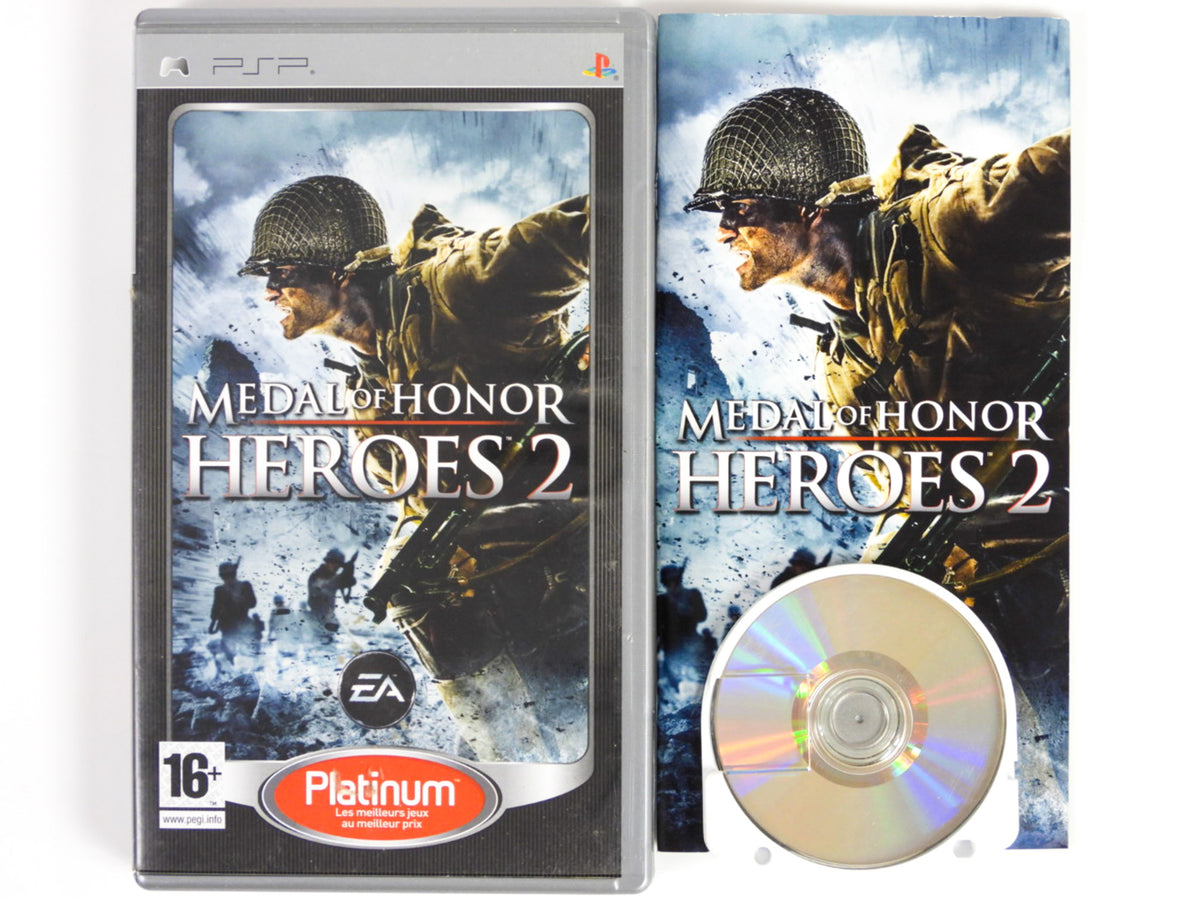 Medal Of Honor: Heroes 2 [Platinum] [PAL] [French Version] (Playstation  Portable / PSP)