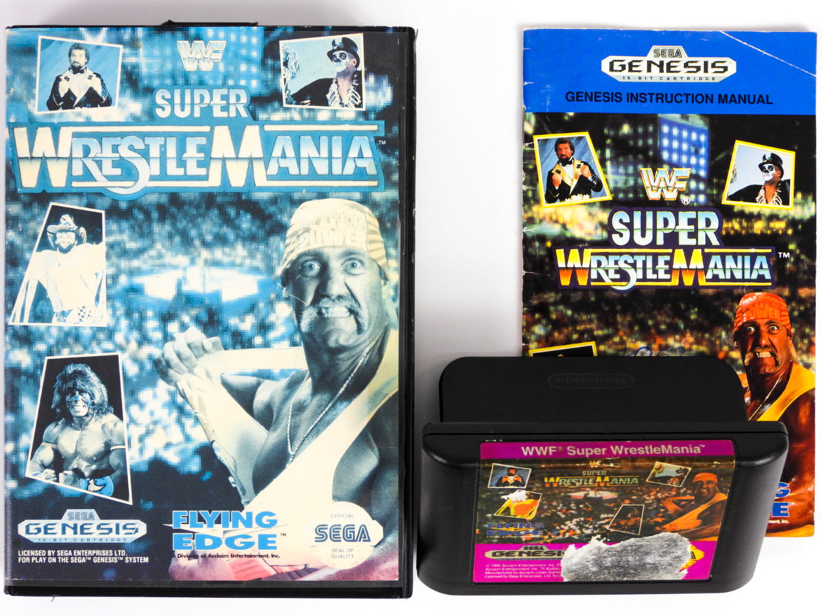 WWF Wrestlemania The Arcade Game For Sega 32x with manual outlets