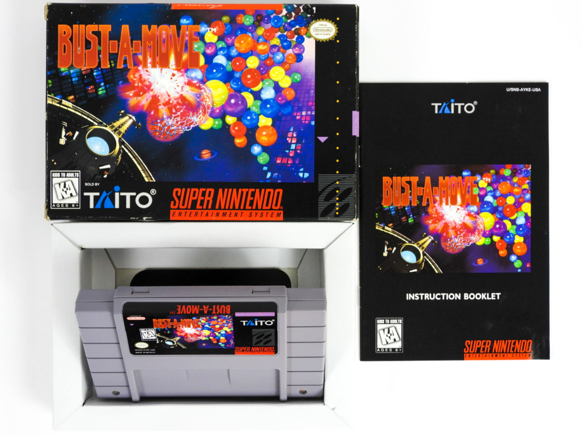 BustAMove (Super Nintendo / SNES) RetroMTL