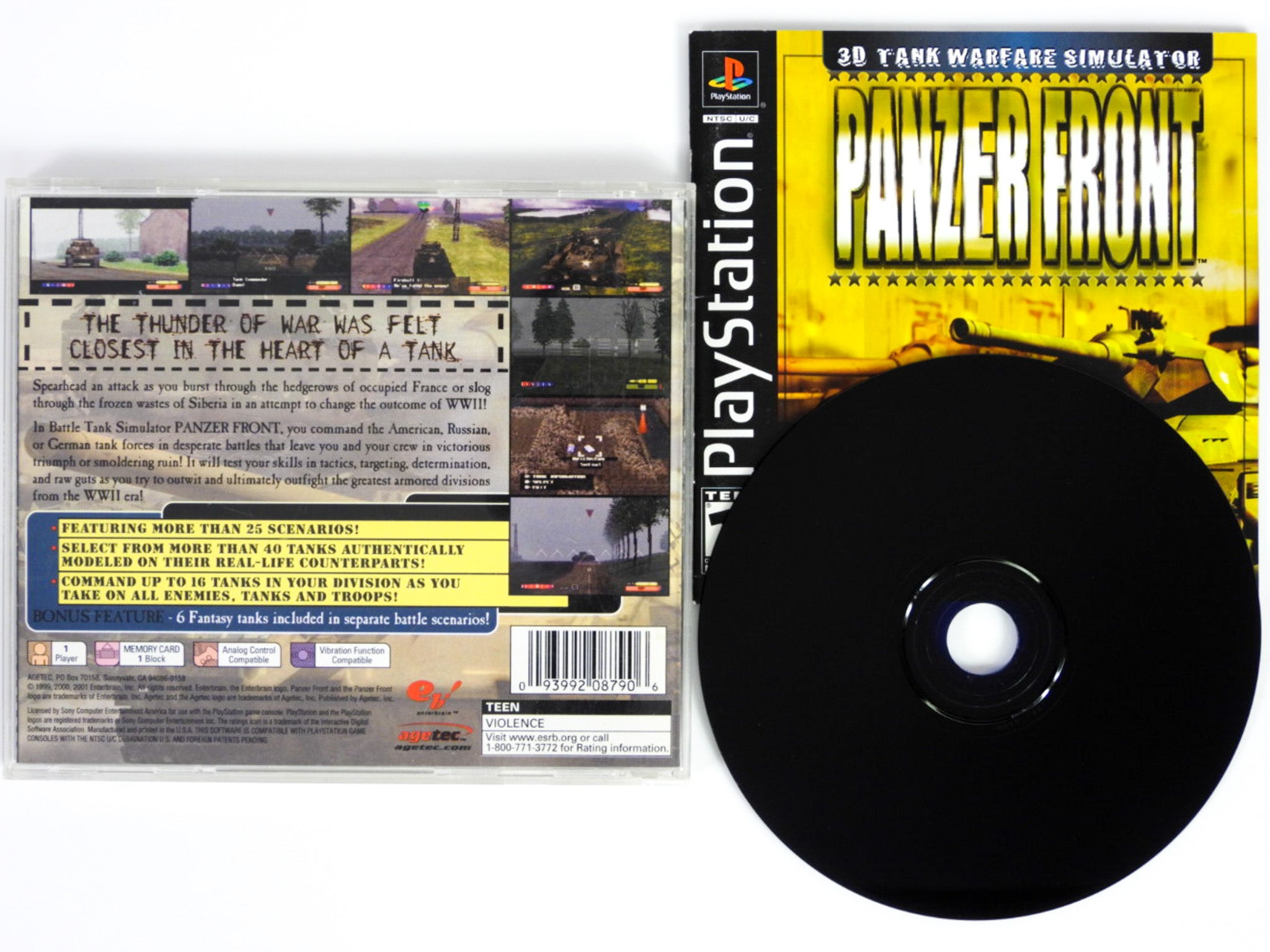 Panzer Front pour Playstation 1 occasion - Retro Game Place