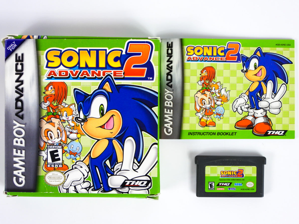 Sonic Advance 2 for Nintendo GBA. #nintendo #sonic #gba #retro