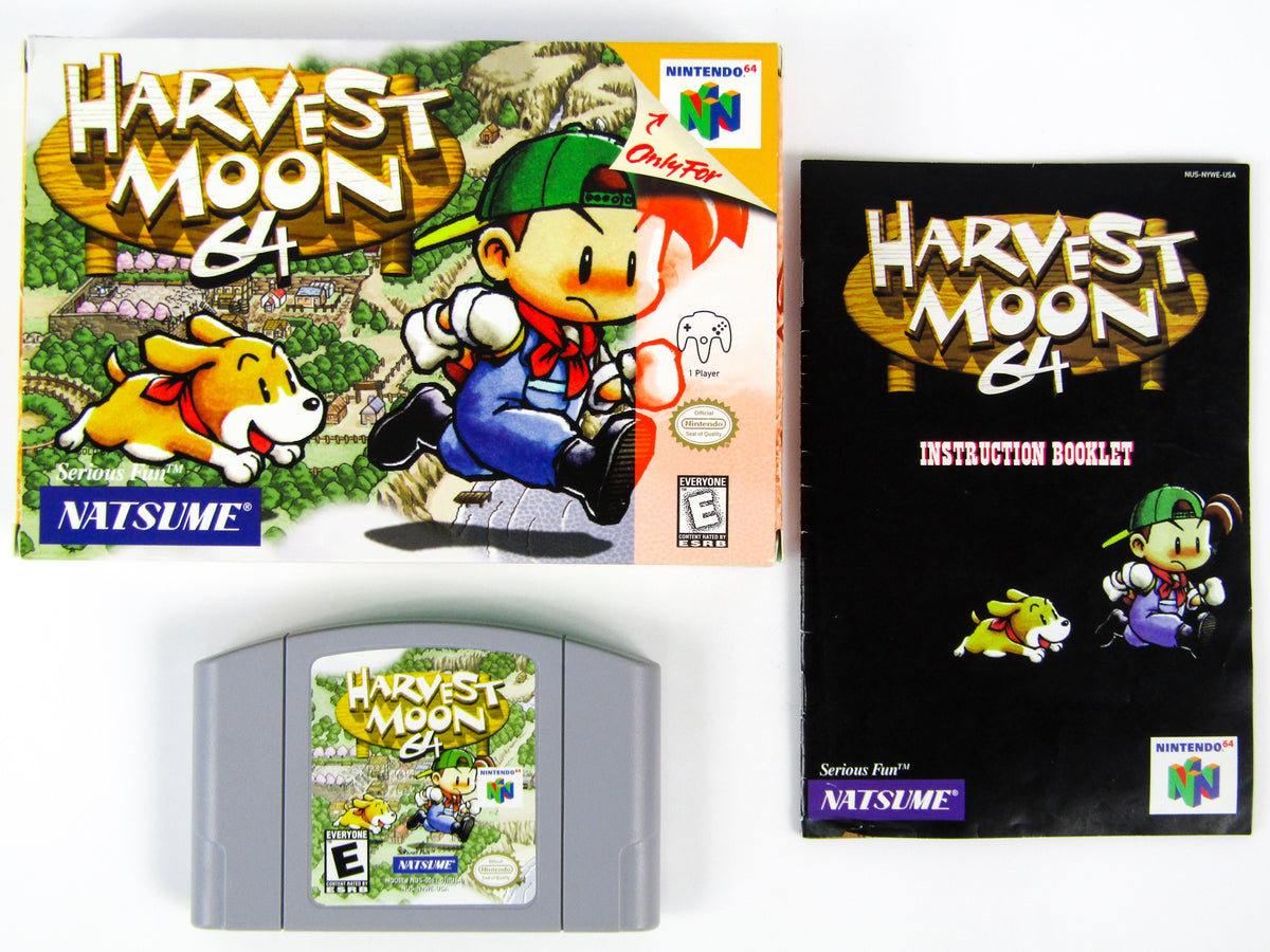 Harvest Moon 64 (nintendo 64   N64) – Retromtl