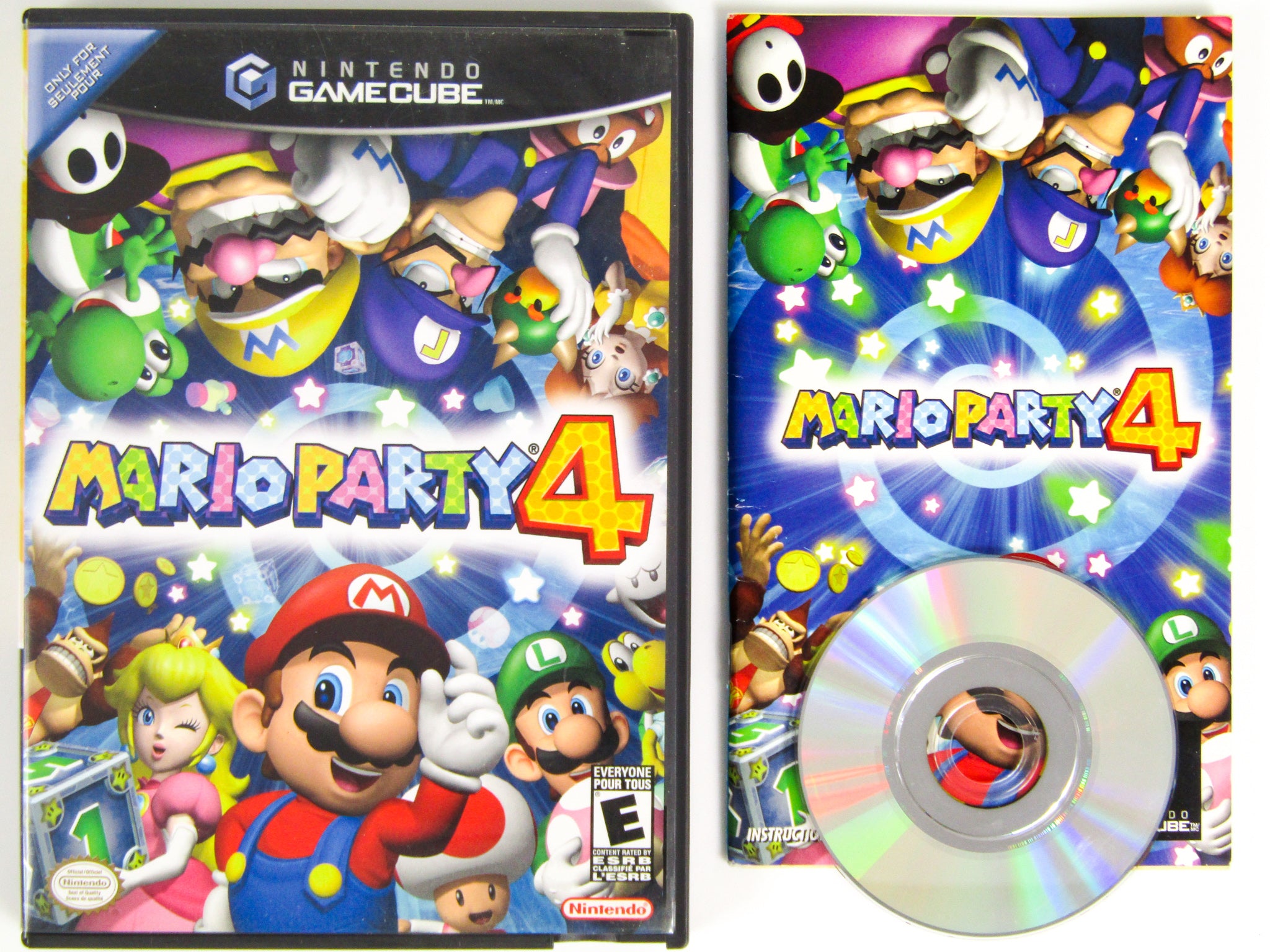 CD SEUL Mario Party 4 Gamecube Game Cube NGC PAL FR CD SEUL Mario Party 4 Gamecube Game Cube NGC PAL FR