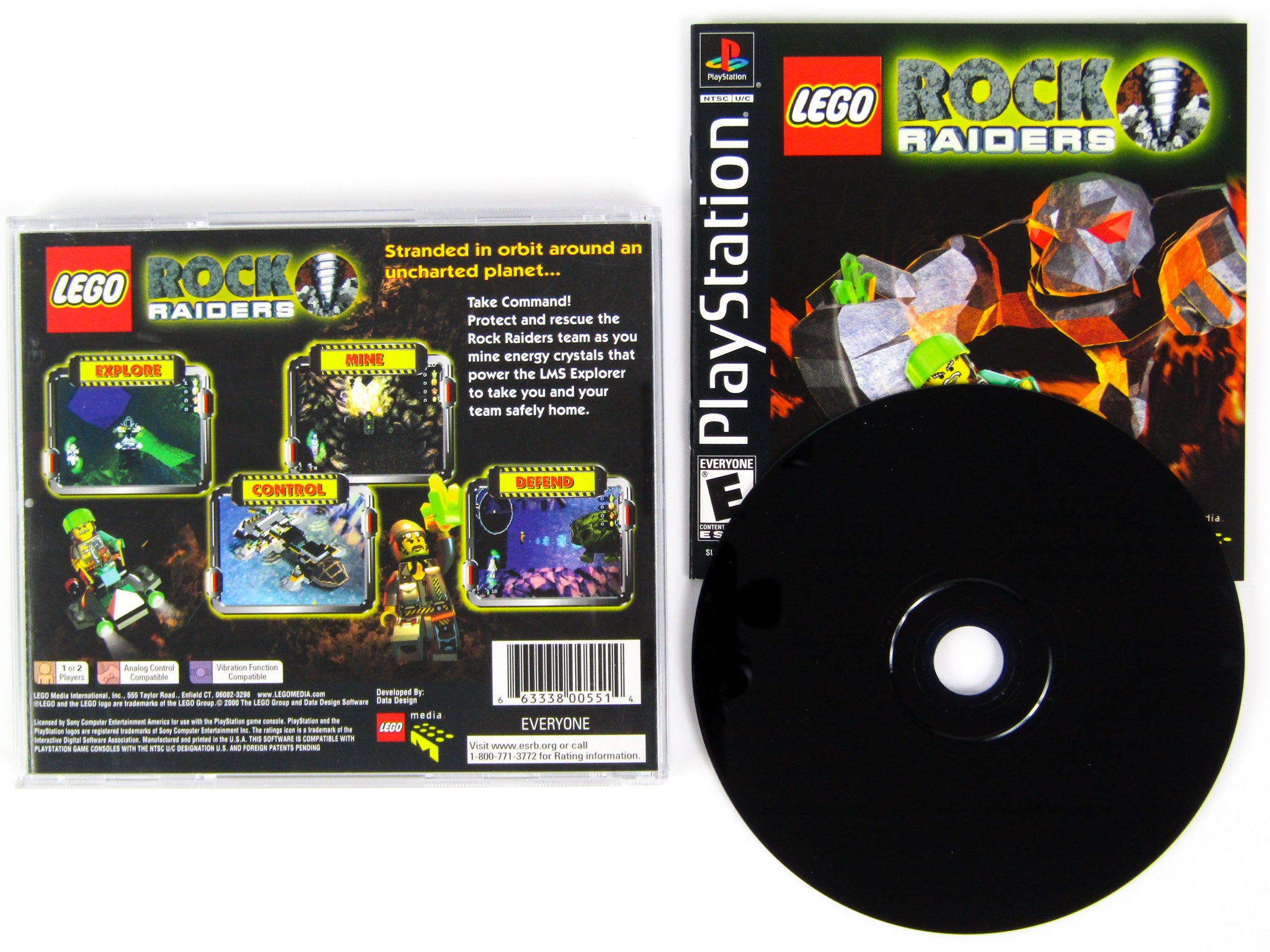 LEGO Rock Raiders (PlayStation PS1) – Retro MTL