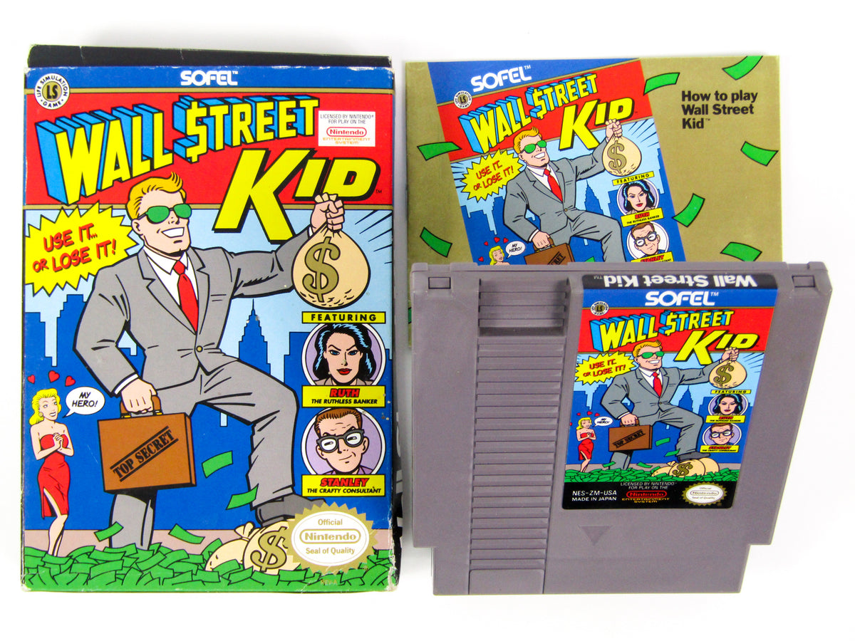 Wall street store kid nintendo