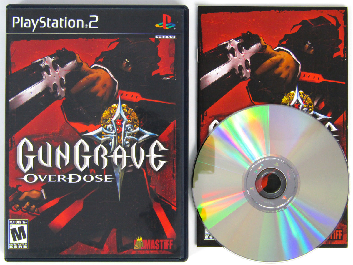 Gungrave: Overdose (PS2) chip de DVD - AliExpress