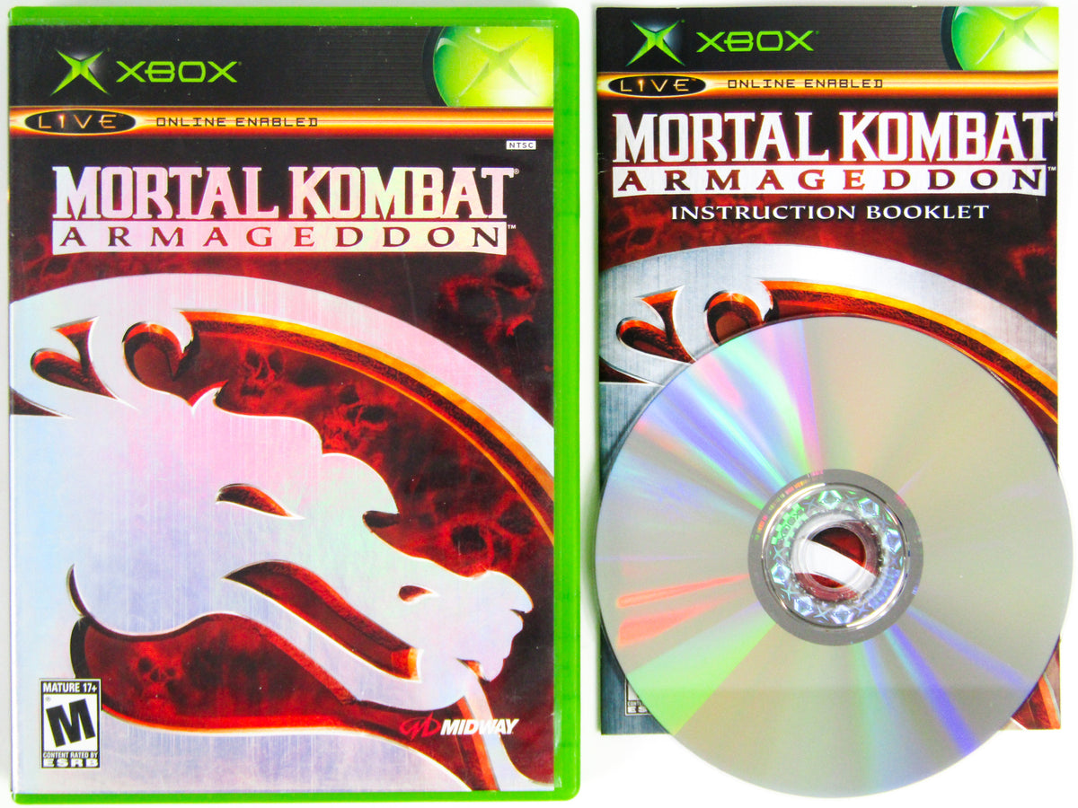 Mortal Kombat Armageddon Xbox AD - (See Pics) 31719300822