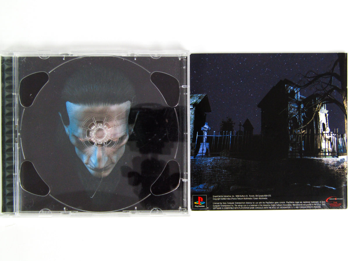 Sony PS1 – Jeu Dracula Résurrection – CD2 Uniquement – Manuel Inclus