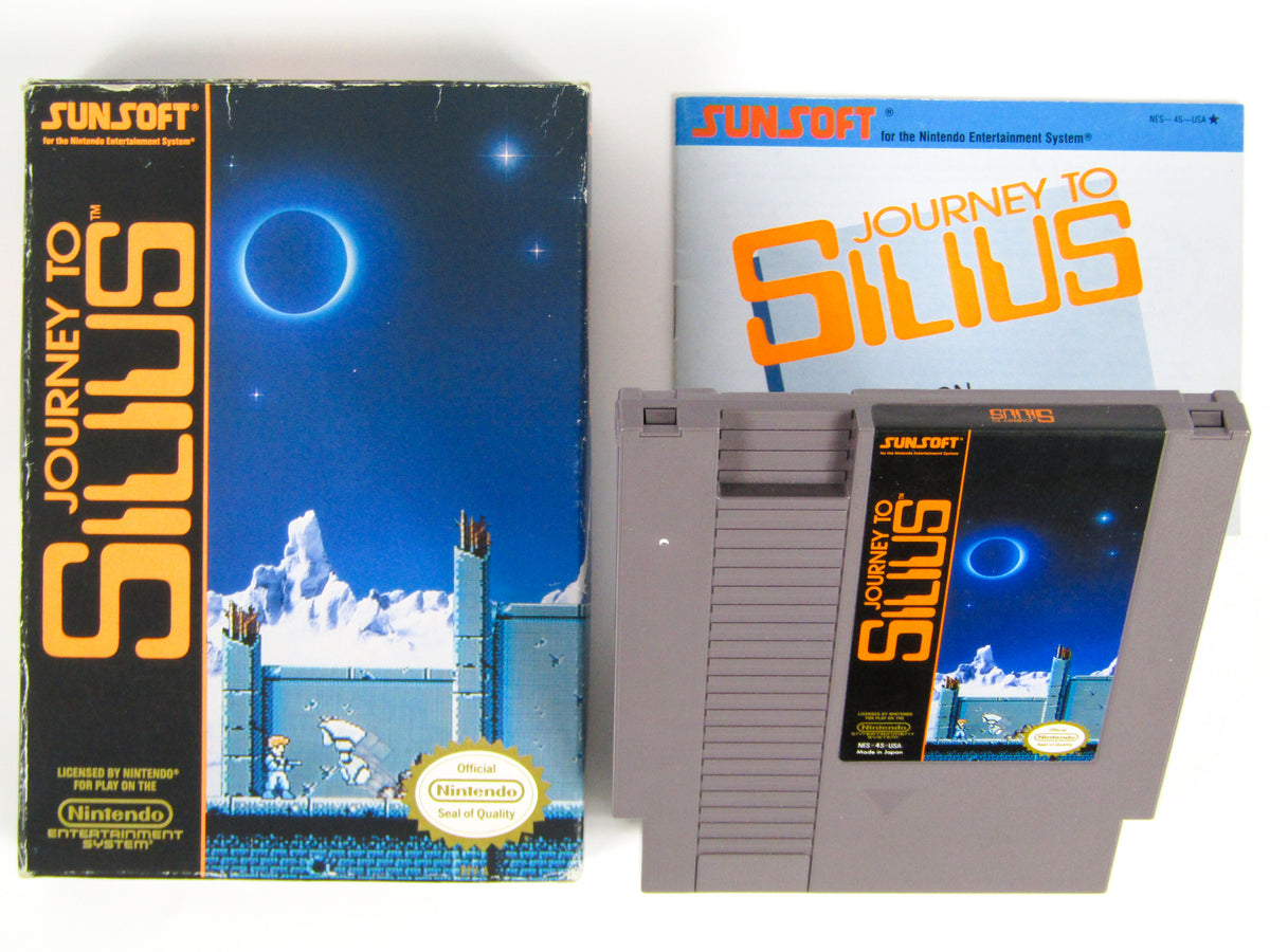 Journey to Silius for Nintendo factory NES