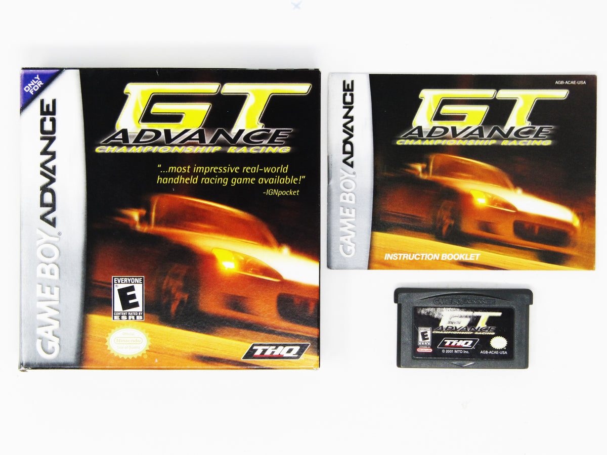 GT Advance Championship Racing (Game Boy Advance / GBA) RetroMTL
