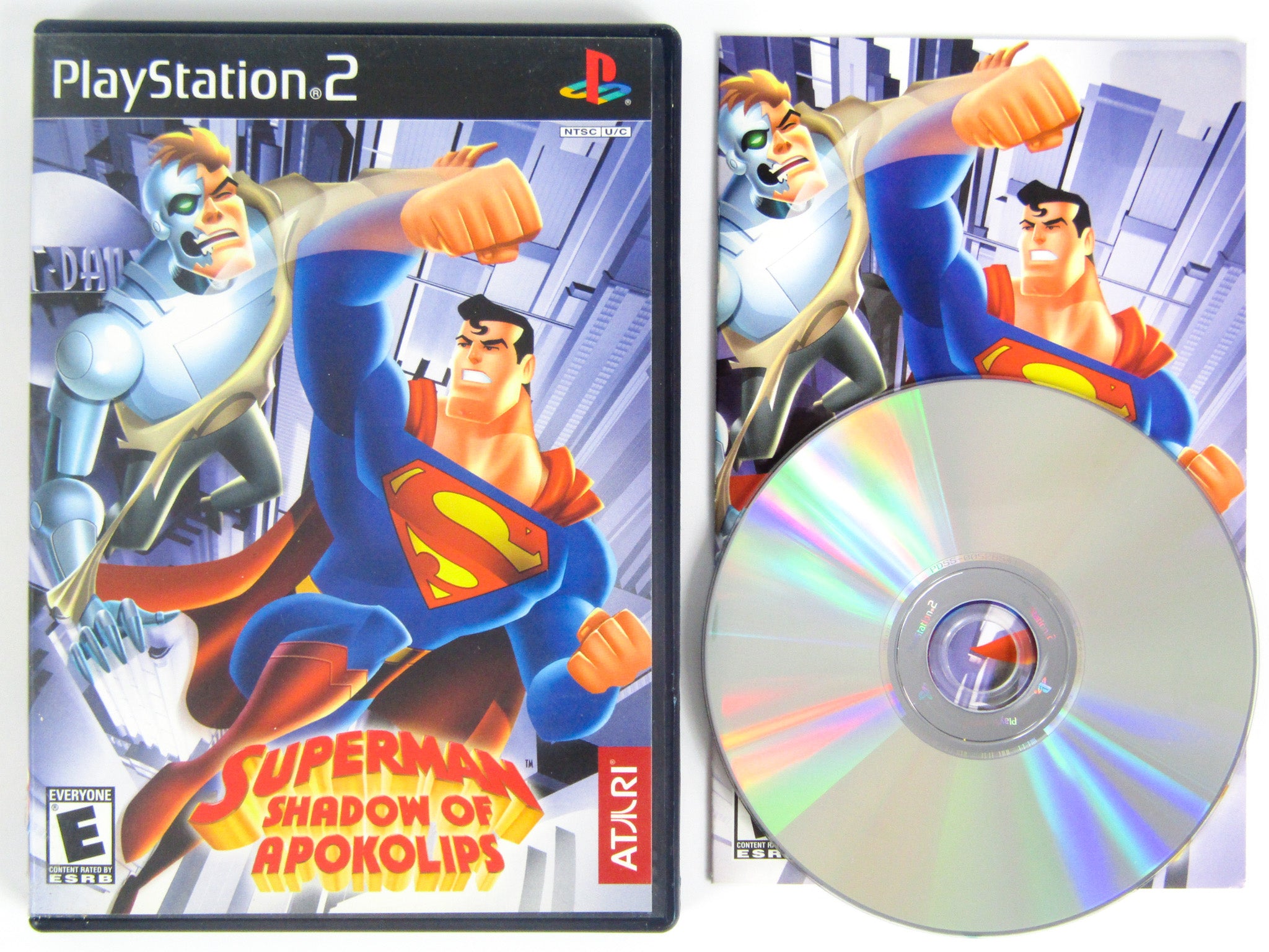 Superman : L'Ombre d'Apokolips-Playstation 2 PAL Superman : L'Ombre d'Apokolips-Playstation 2 PAL
