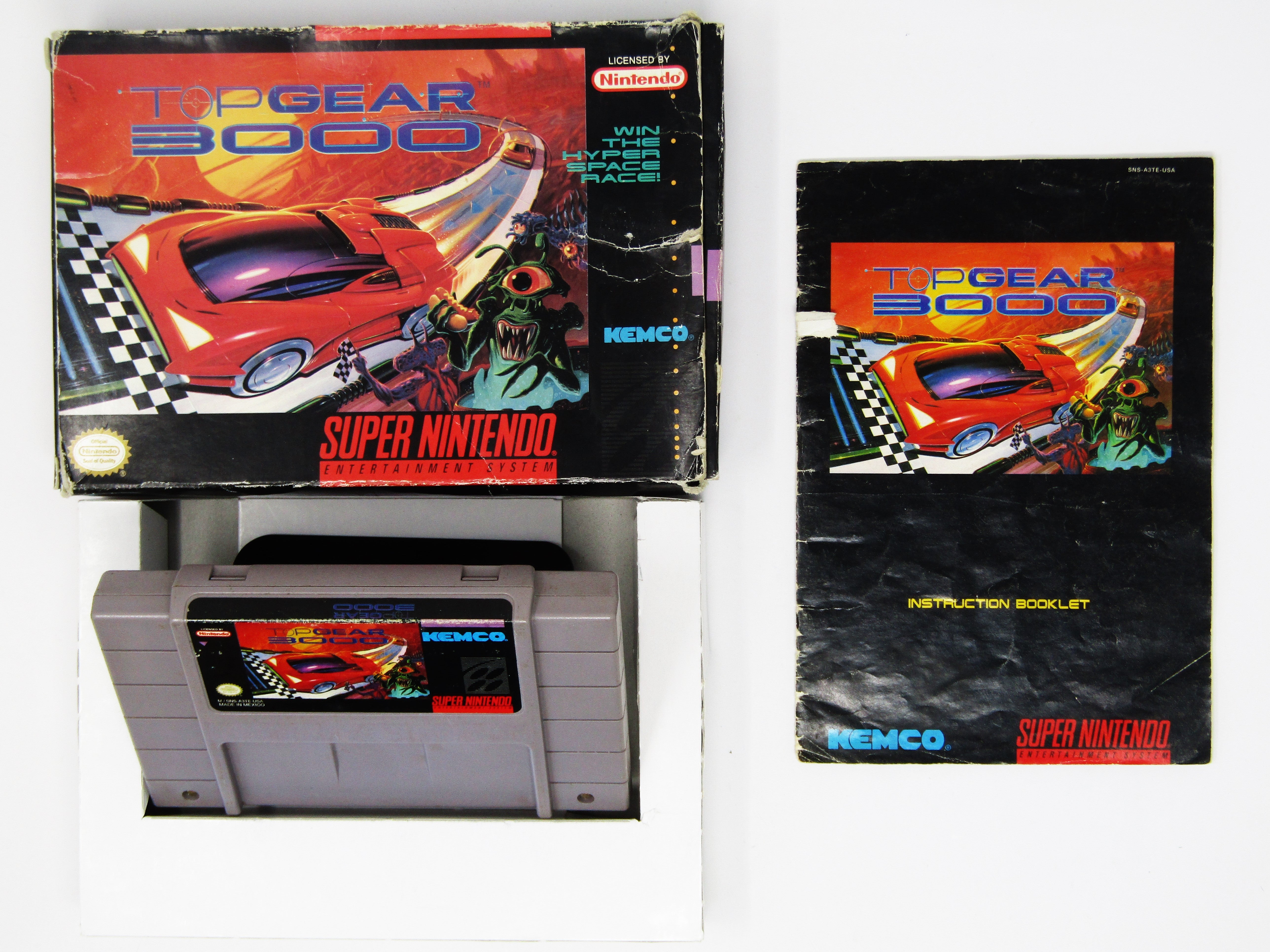top gear 3000 Top Gear 3000 (Super Nintendo / SNES) – Retro MTL