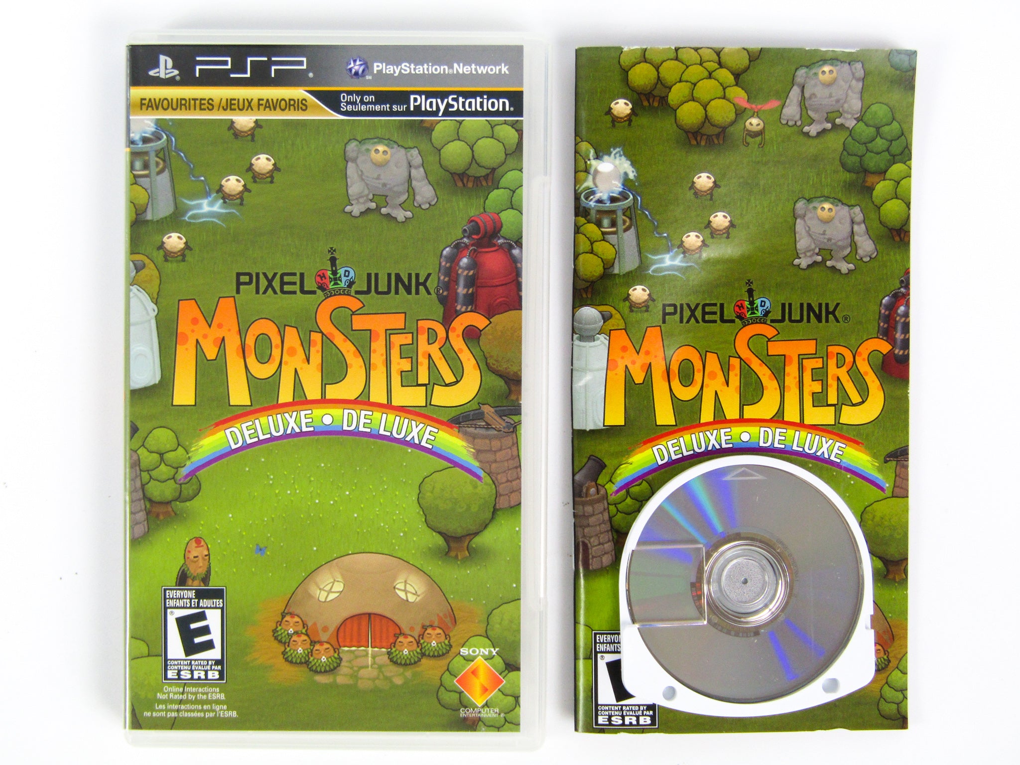 Pixel Junk Monsters Deluxe [Favourites] (PlayStation Portable / PSP) –  Retro MTL