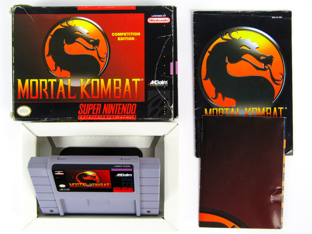 Mortal Kombat Super Nintendo ⬇️ #supernintendo #mortalkombat #plays