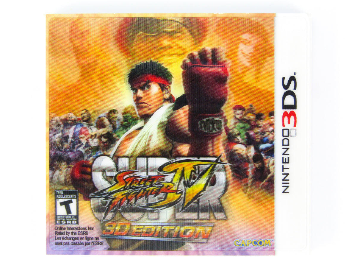 Super street fighter iv 3d 2024 edition 3ds