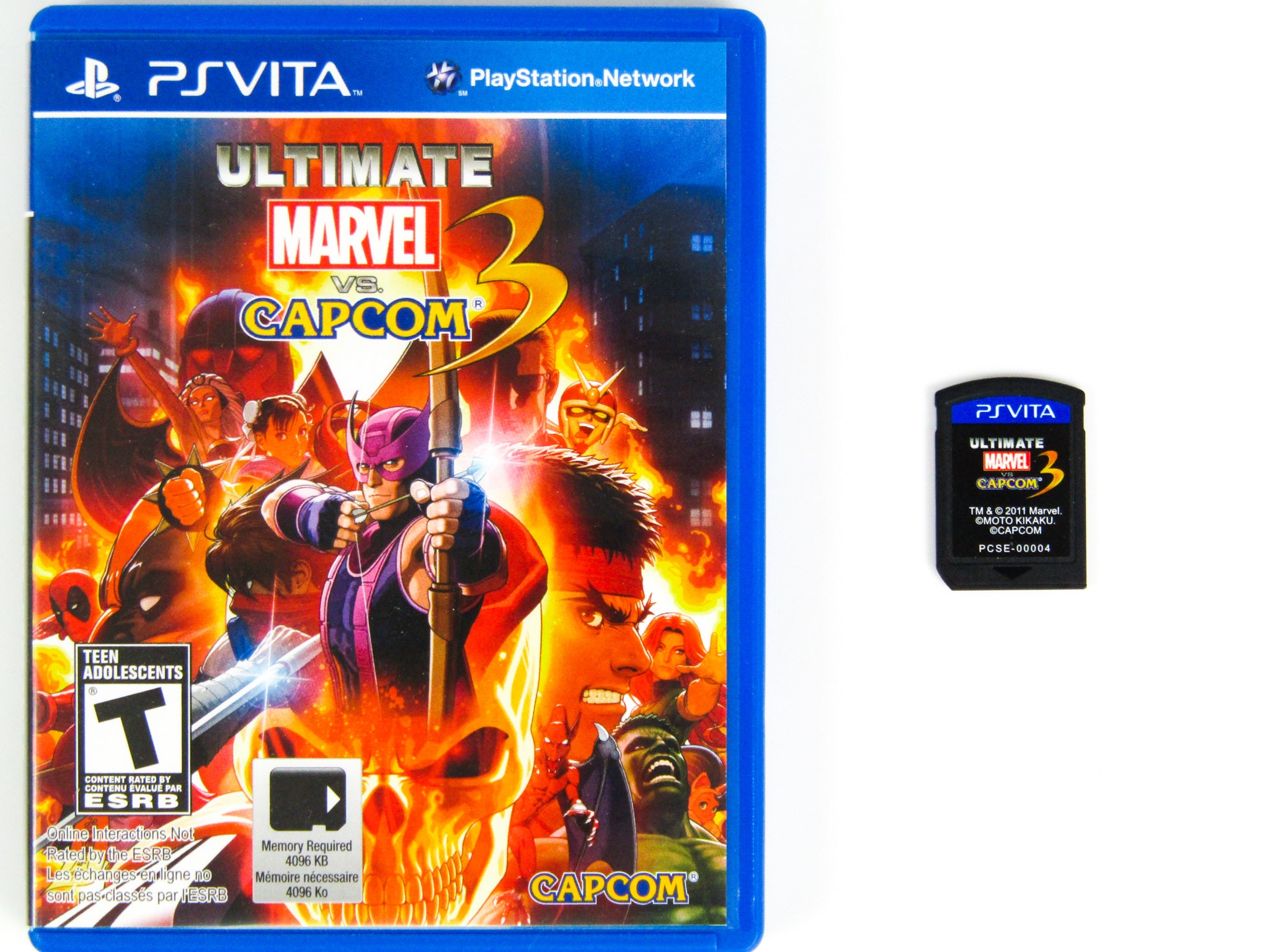 Ultimate Marvel vs. Capcom 3 sur PlayStation Vita Ultimate Marvel vs. Capcom 3 sur PlayStation Vita