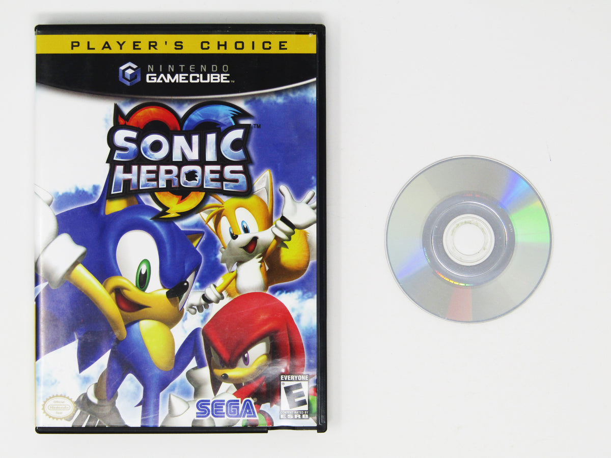 Sonic Heroes (Nintendo GameCube, 2004) COMPLETE! Tested & Working! In DVD  box 696554821958