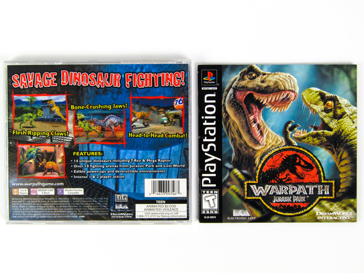 Warpath jurassic deals park ps1