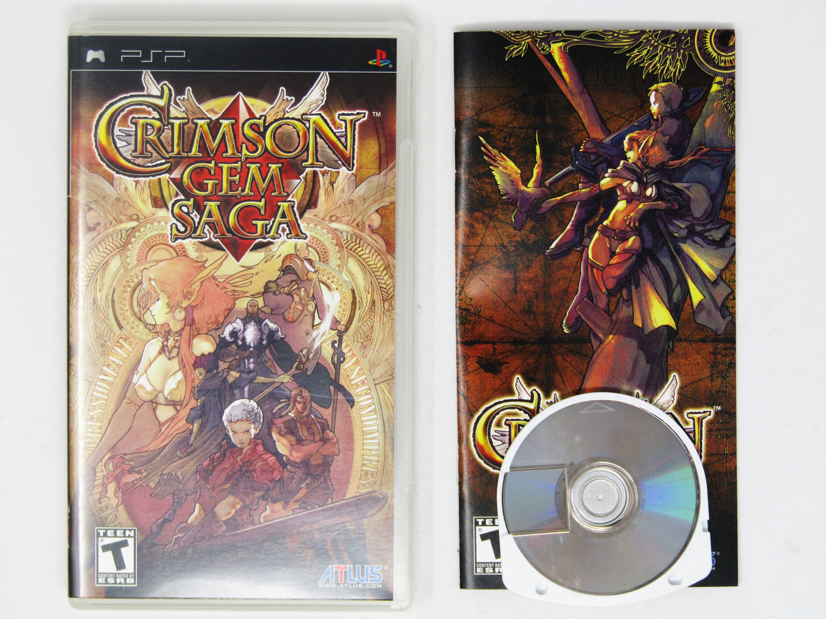 Crimson Gem Saga – Sony PSP – Complet (CIB) – Version US – Bon état