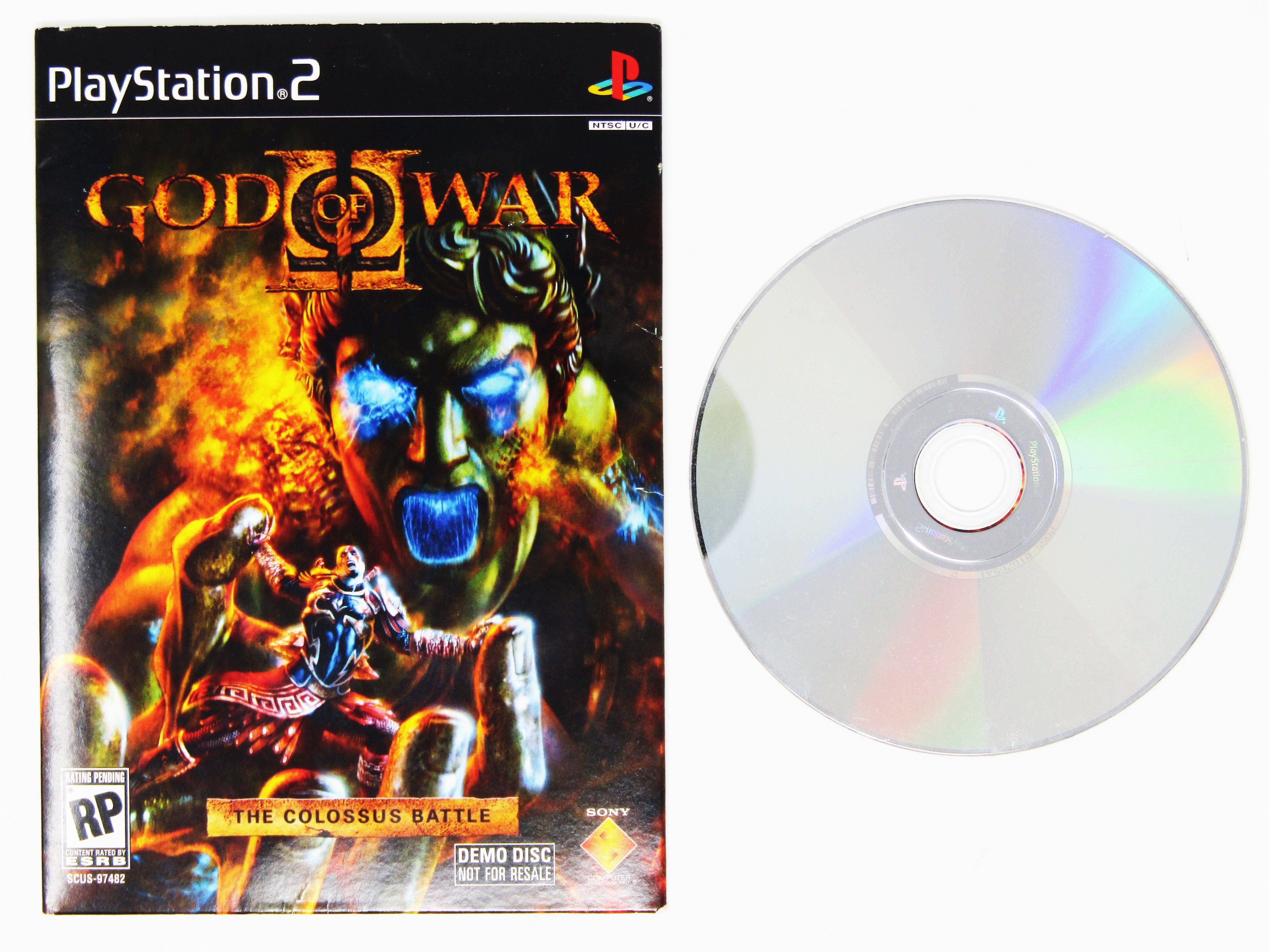 Jeu God Of War 2 Demo PlayStation 2 PS2 FR – Version Démo PAL, Bon état, Collector