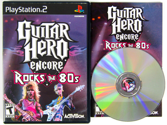 Guitar Hero Encore Rocks The 80'S (Playstation 2 / PS2)