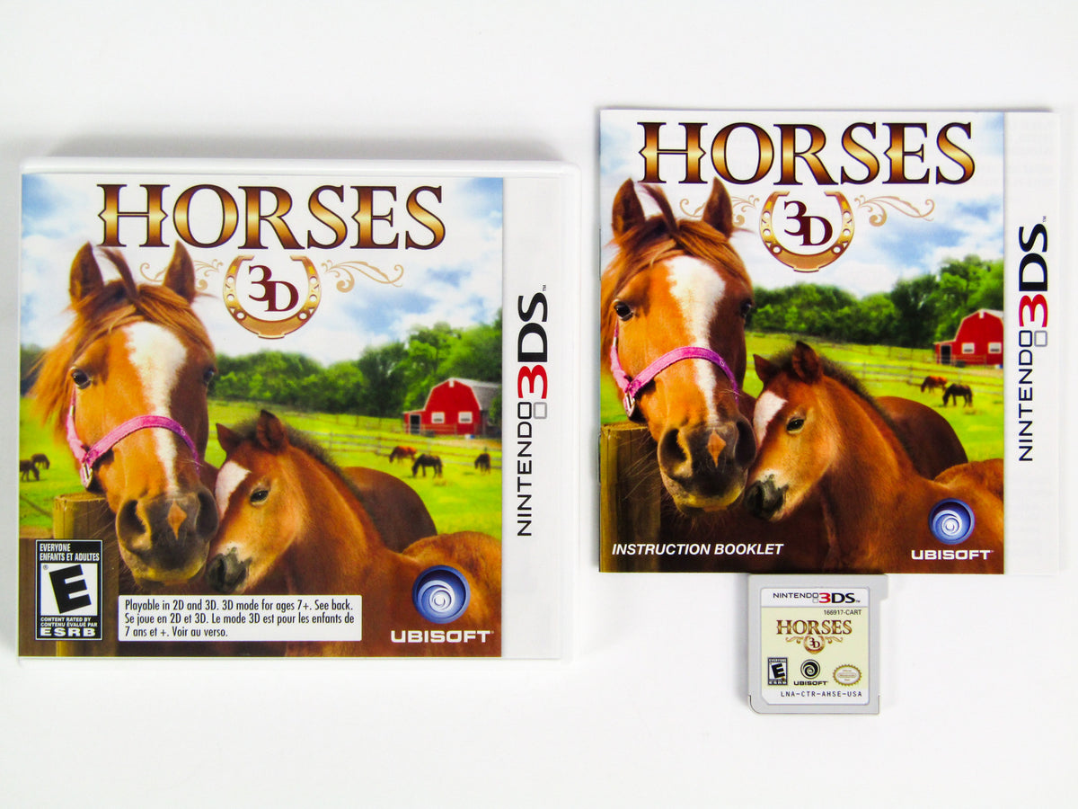 Horses 3D (Nintendo 3DS) RetroMTL