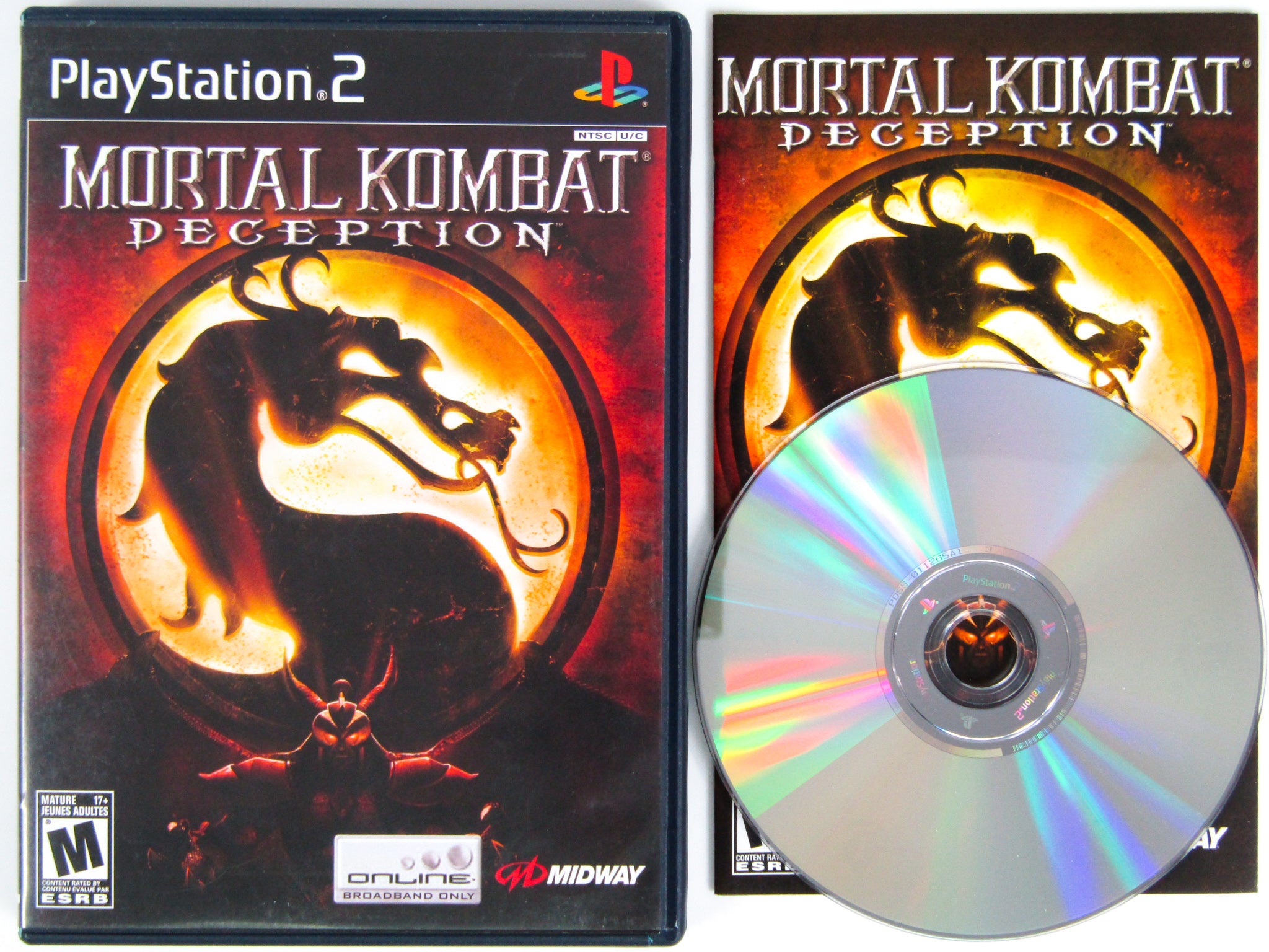 Mortal Kombat Deception (PlayStation 2 / PS2) – Retro MTL