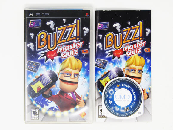 Buzz! Master Quiz (Playstation Portable / PSP) - RetroMTL