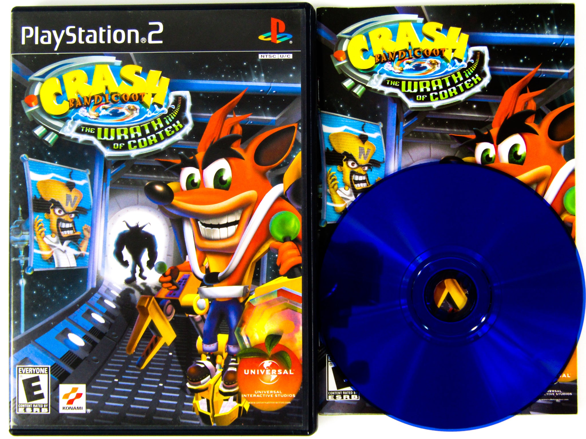 Jeu Crash Bandicoot La Vengeance De Cortex - PS2 PAL Complet - Édition Française - État Correct
