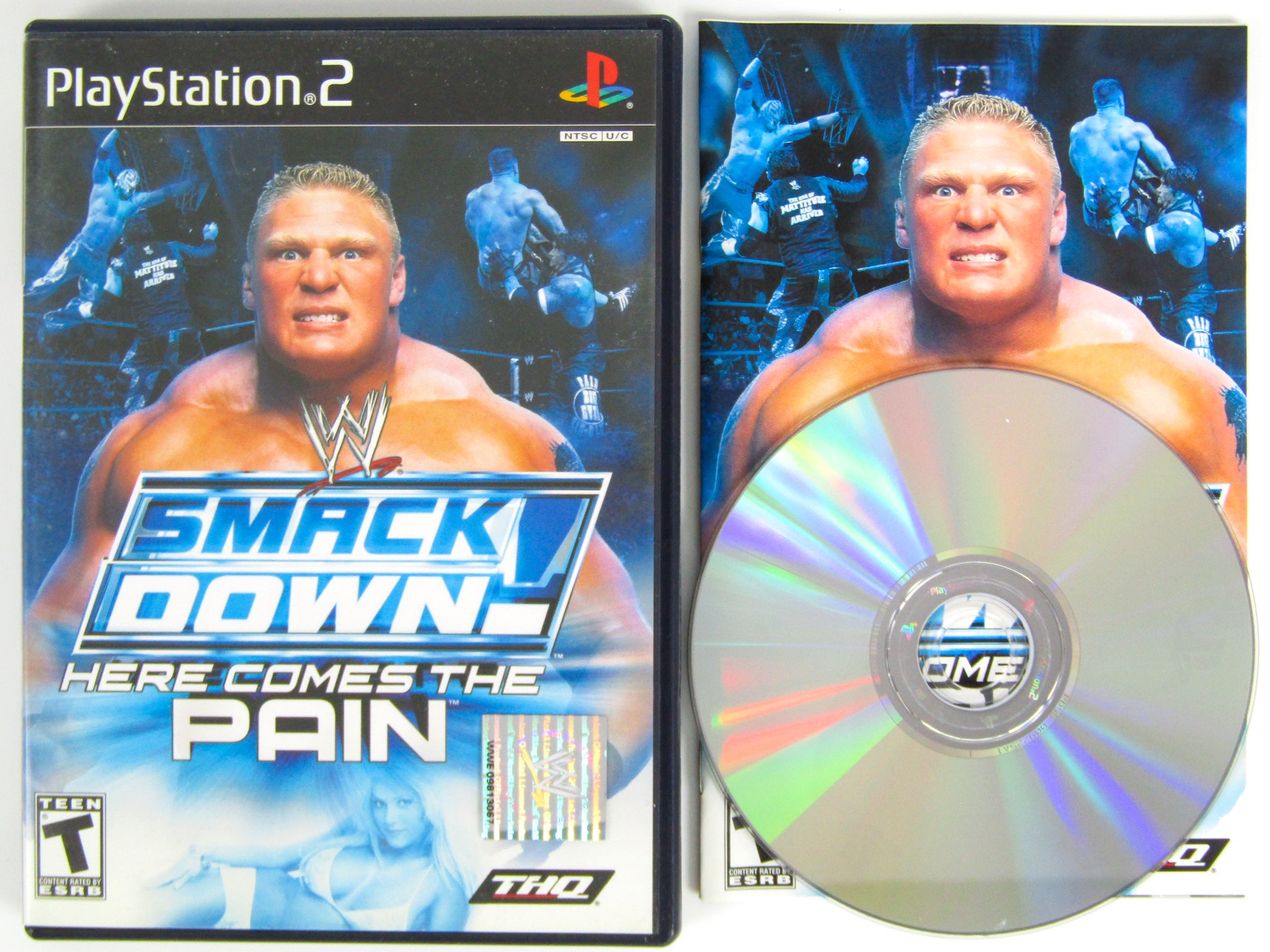 WWE Smackdown Here Comes the Pain (PlayStation PS2) – Retro MTL