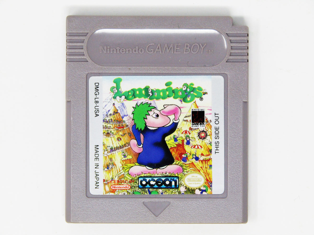 Lemmings and Oh No! More Lemmings Game Boy Color