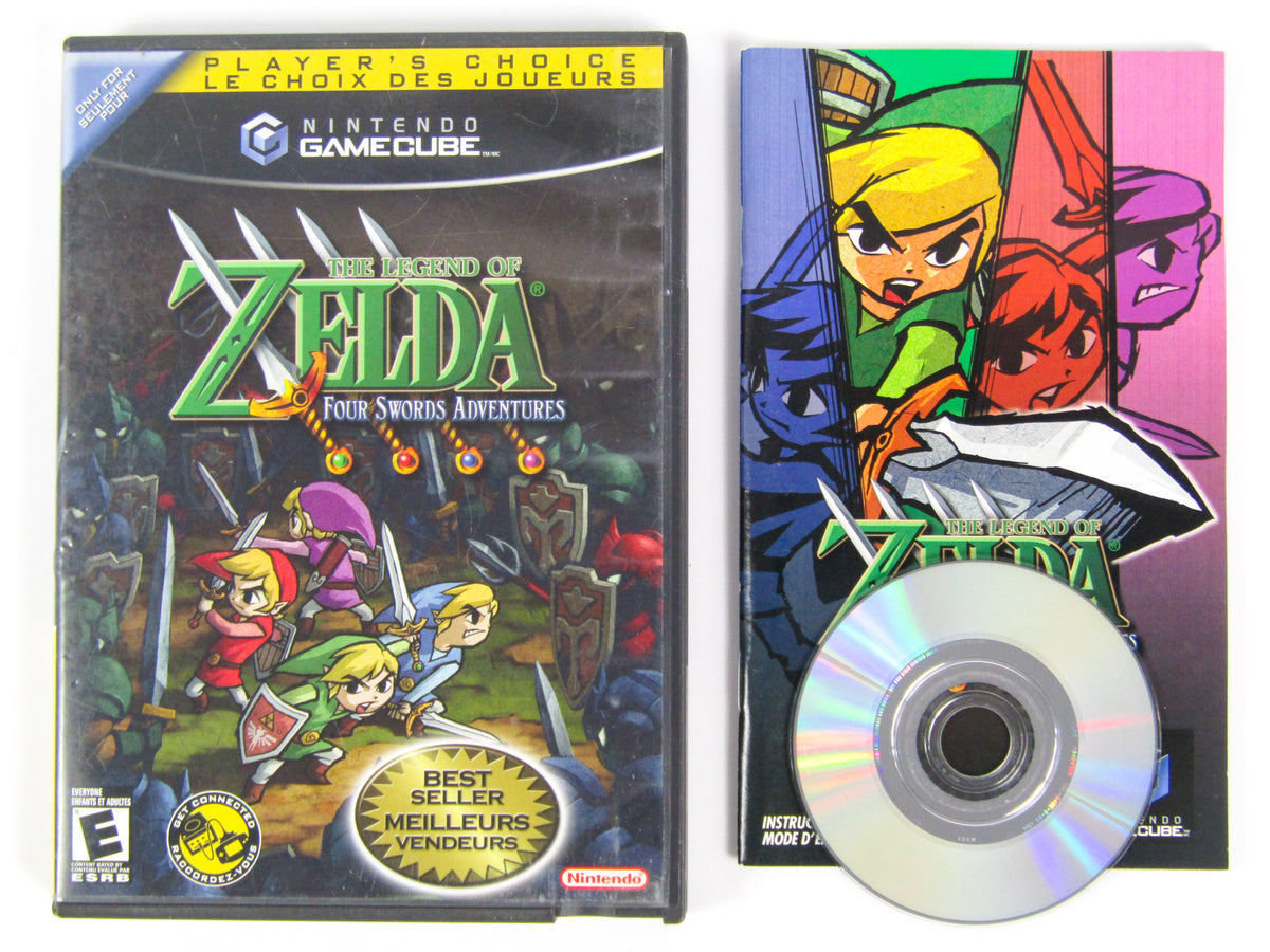 gamecube zelda four swords adventures
