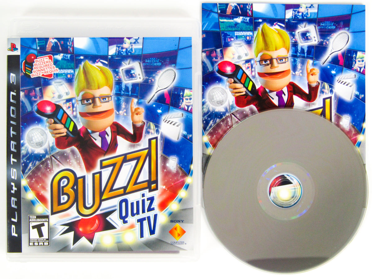 Buzz! Quiz TV (Playstation 3 / PS3) – RetroMTL