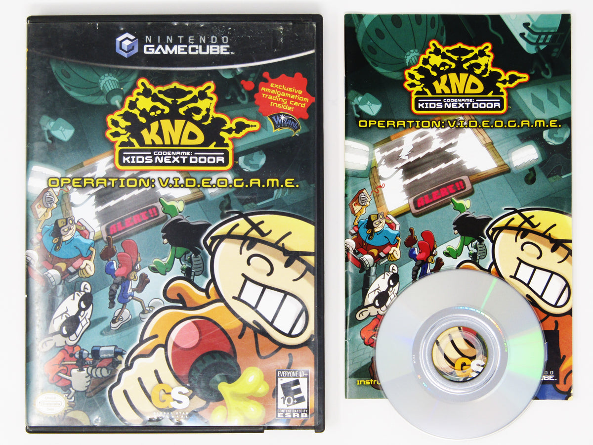 Codename Kids Next Door Operation VIDEOGAME (Nintendo Gamecube) RetroMTL