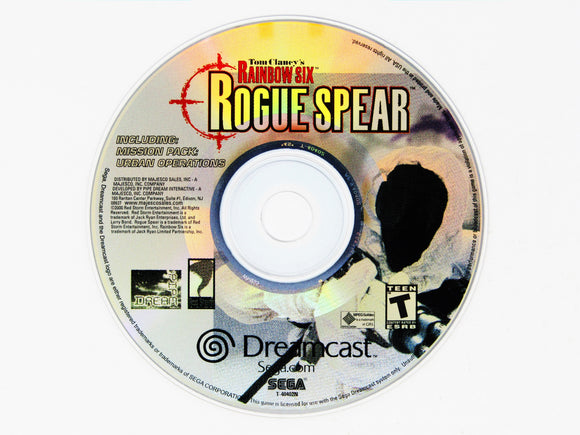 Rainbow Six Rogue Spear (Sega Dreamcast)