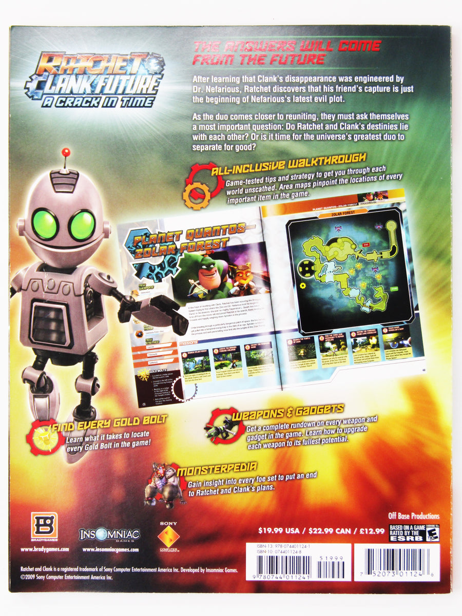 Ratchet & Clank Future: A Crack in Time cover or packaging material -  MobyGames