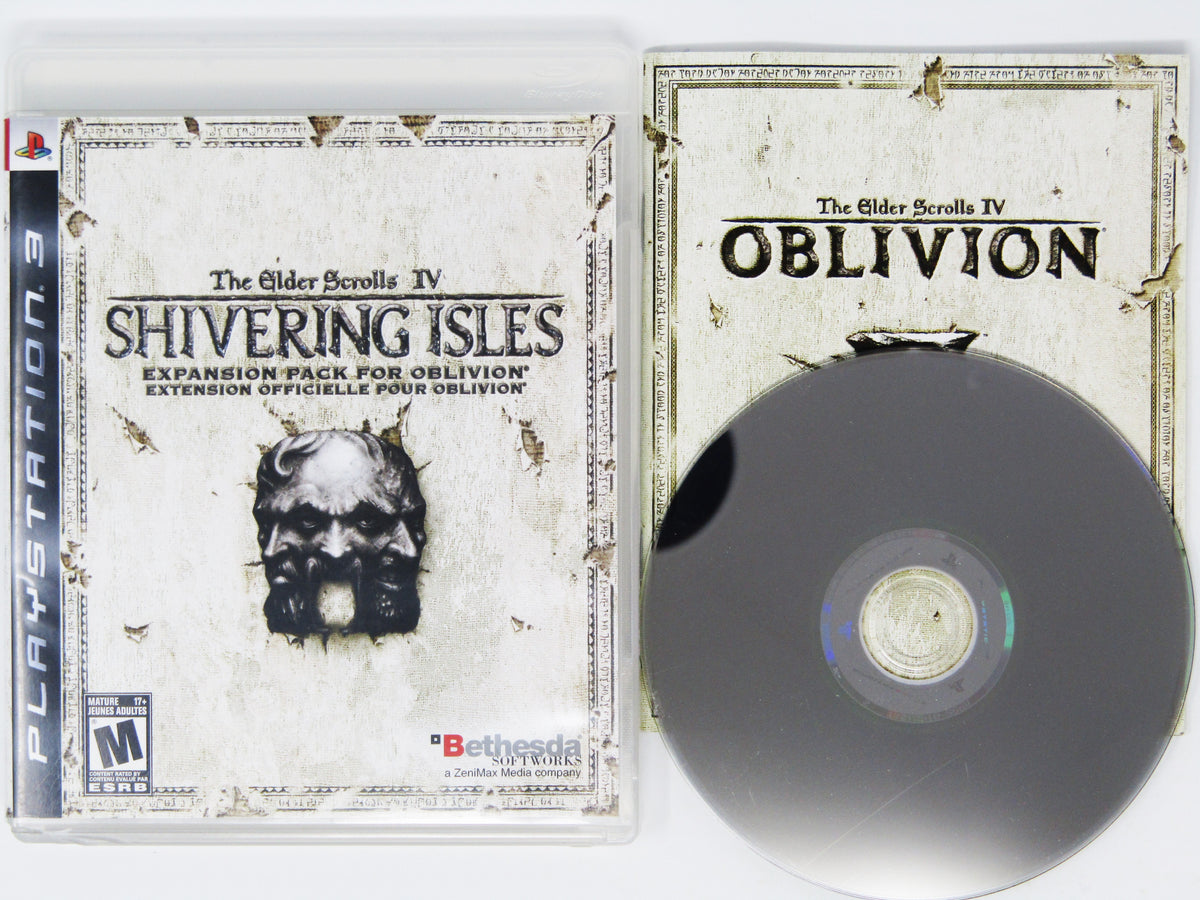 Elder Scrolls IV 4 Shivering Isles (PlayStation 3 / PS3) – Retro MTL