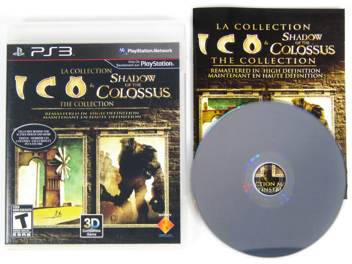 The ICO & Shadow of the Colossus Collection (video game, PS3, 2011) reviews  & ratings - Glitchwave