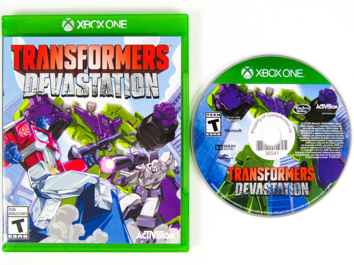 Transformers Devastation (Xbox One) RetroMTL