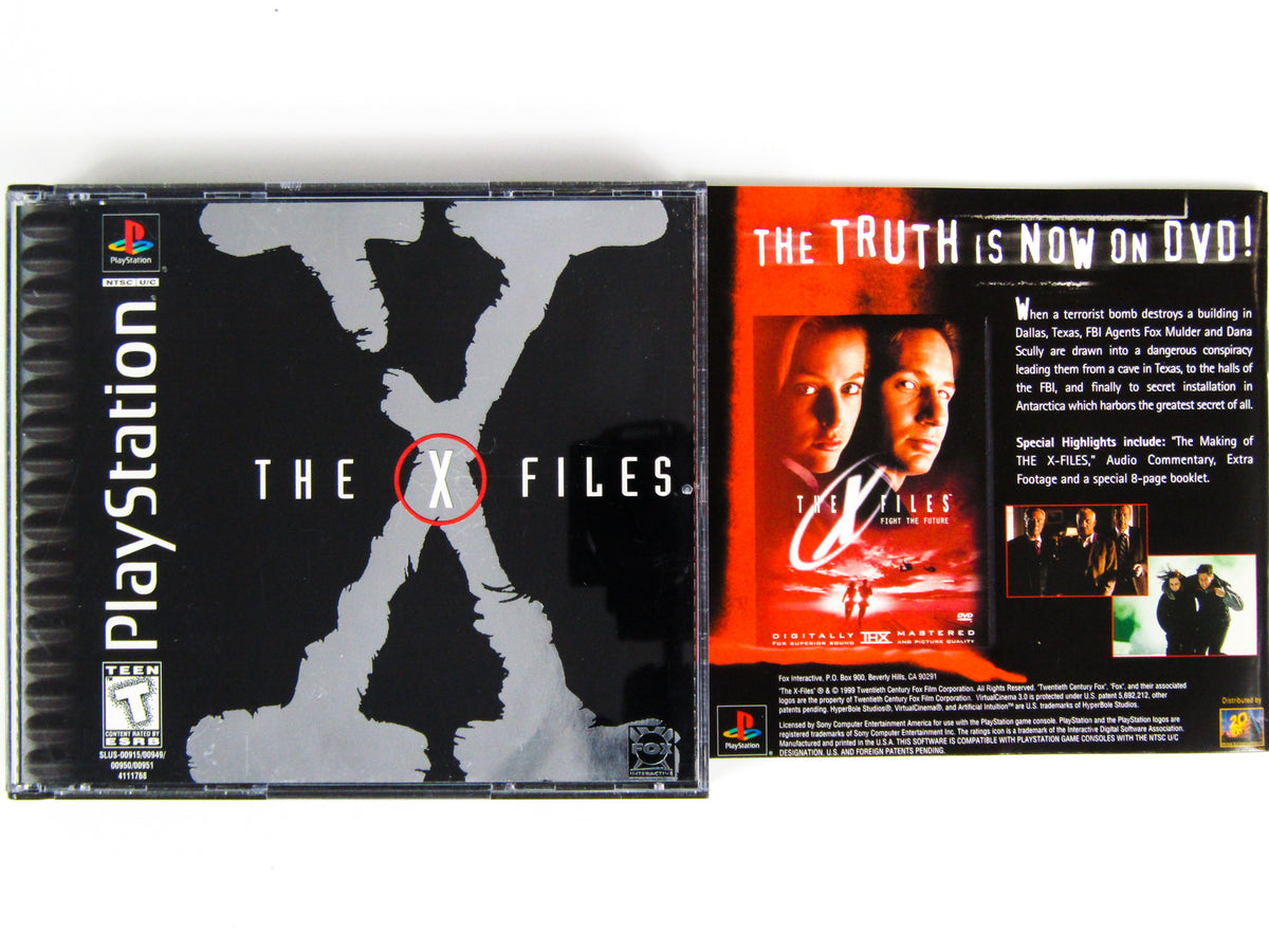 X-Files The Game (PlayStation PS1) – Retro MTL