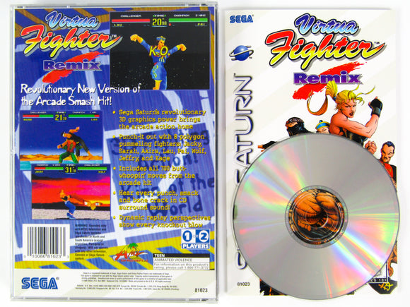 Virtua Fighter Remix (Sega Saturn)
