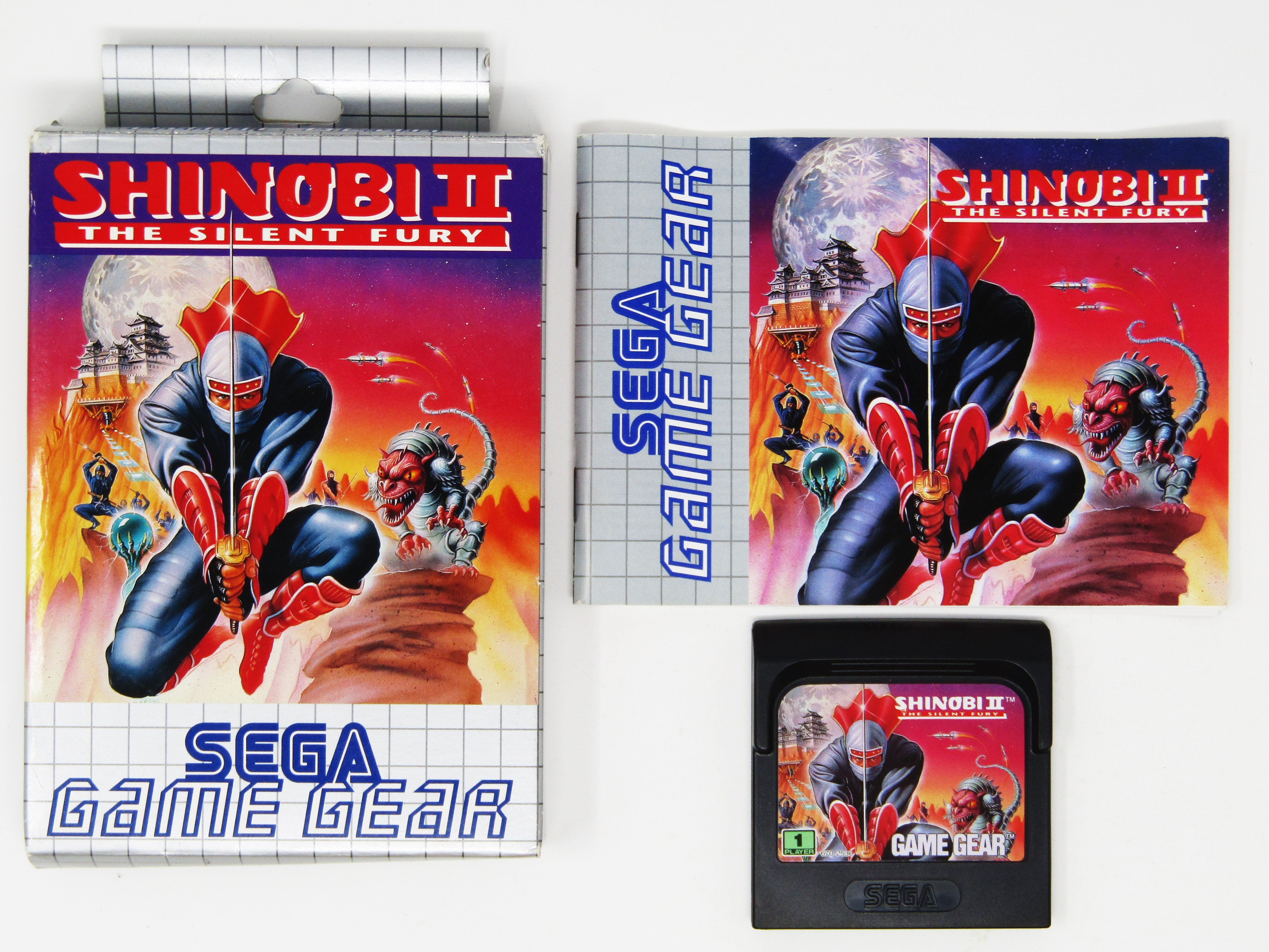 Fiche du jeu Shinobi II : The Silent Fury Fiche du jeu Shinobi II : The Silent Fury