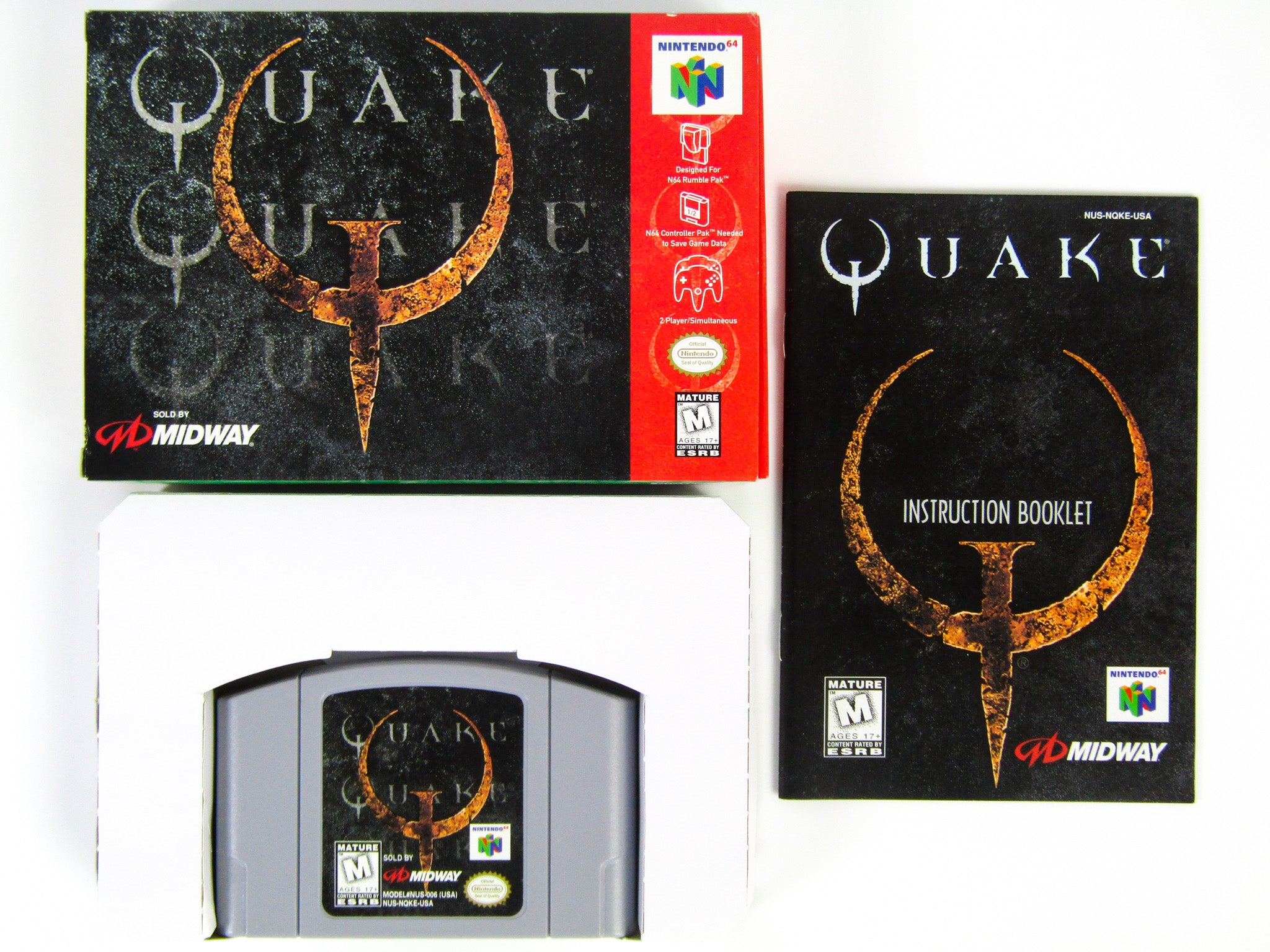 Quake (Nintendo 64 N64)