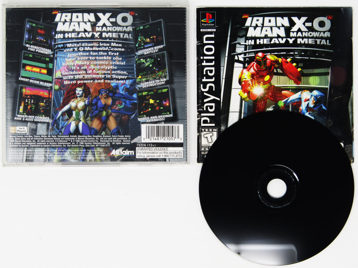 Iron man hot sale ps1